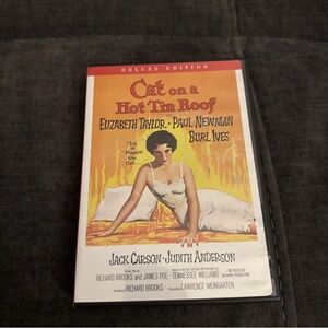 Warner Bros. Deluxe Edition DVD - Cat on a Hot Tin Roof - Red and Yellow Cover